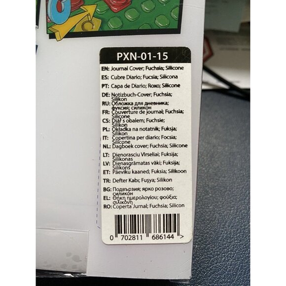 A5 Journal With Pixelated Removable Journal Cover Includes 100 Pixies NEW/SEALED - Picture 3 of 3